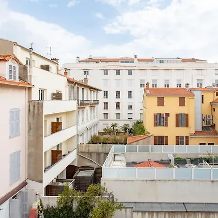 Appartement C16 - 2 Bdr Rue Antibes 4 Min Palais Festivals - Ac & Terrace à Cannes Extérieur photo