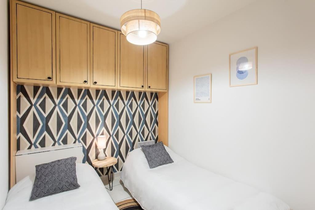 C16 - 2 Bdr Rue Antibes 4 Min Palais Festivals - Ac & Terrace Appartement