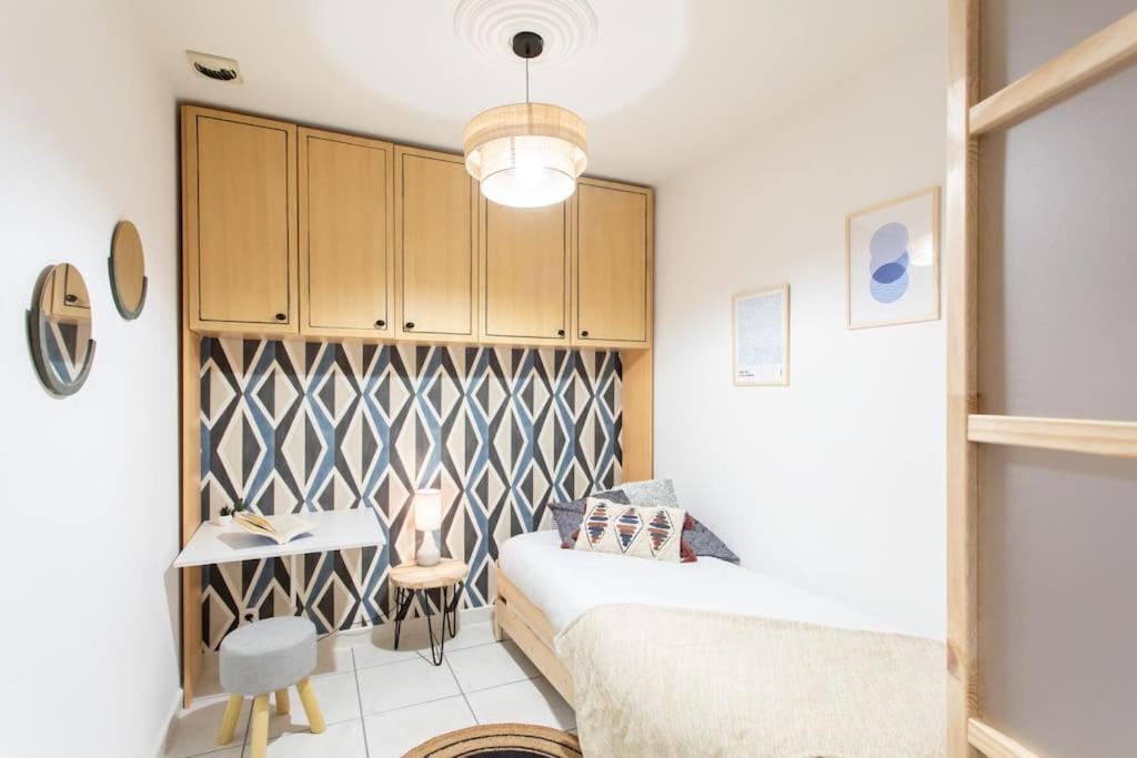 C16 - 2 Bdr Rue Antibes 4 Min Palais Festivals - Ac & Terrace Appartement Cannes