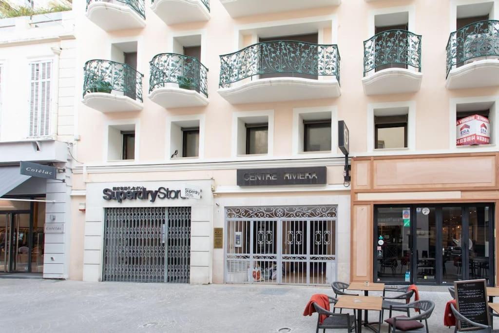 C16 - 2 Bdr Rue Antibes 4 Min Palais Festivals - Ac & Terrace Appartement Cannes